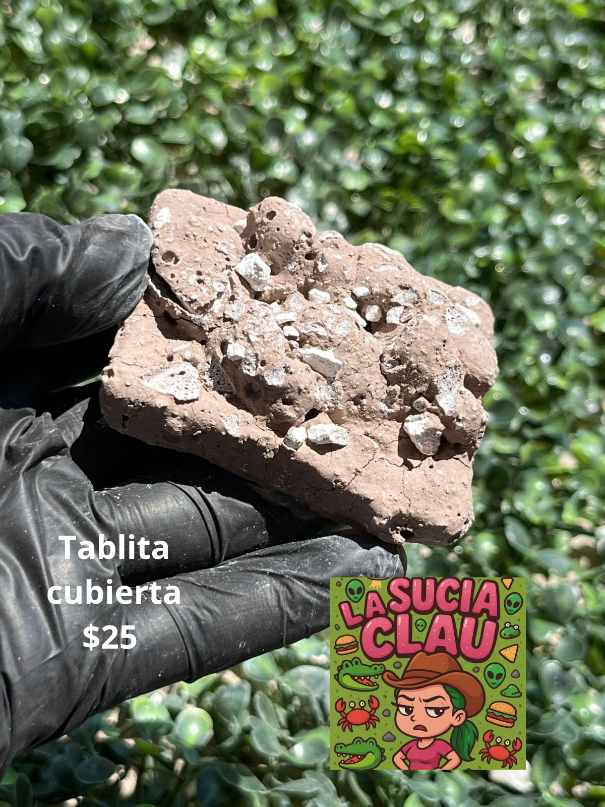 Tablita cubierta